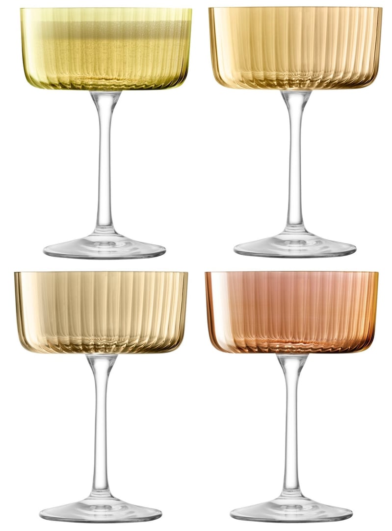 set de verres à champagne Gems