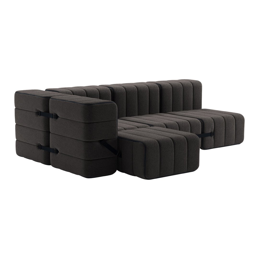 divano ad angolo Curt Jet