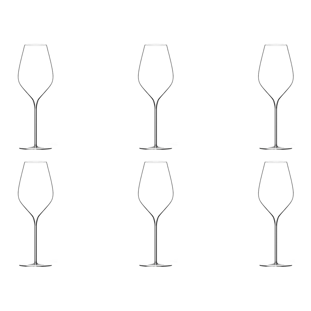 set di bicchieri da champagne A. Lallement