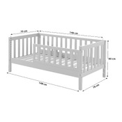 lit bébé Peuterbed