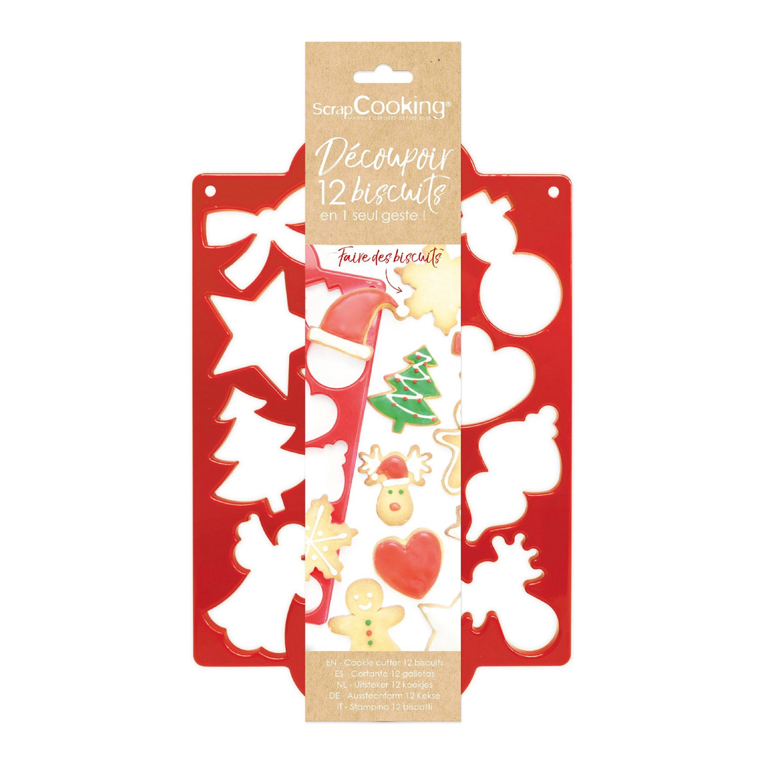 set di formine tagliapasta Cookies