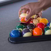 Billiard-Triangel Schwarz
