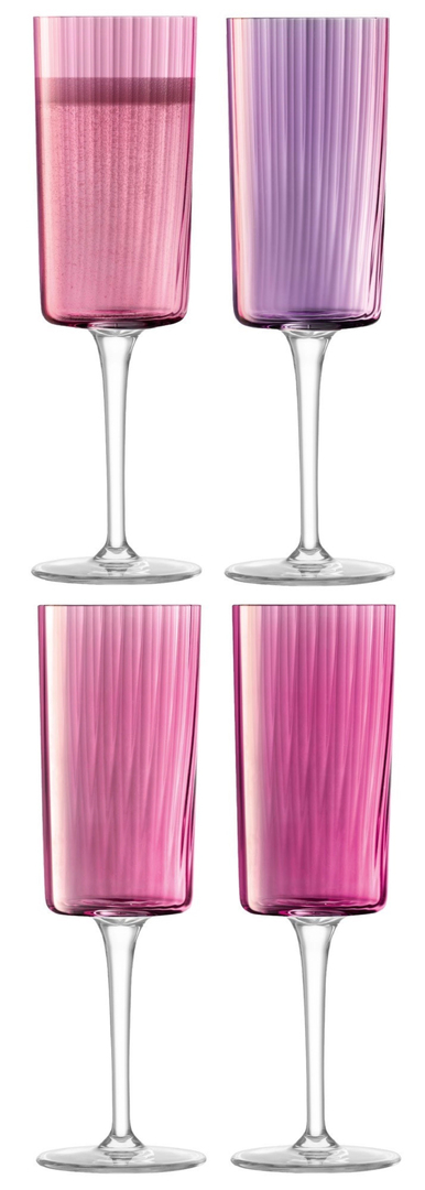 set di bicchieri da champagne Gems