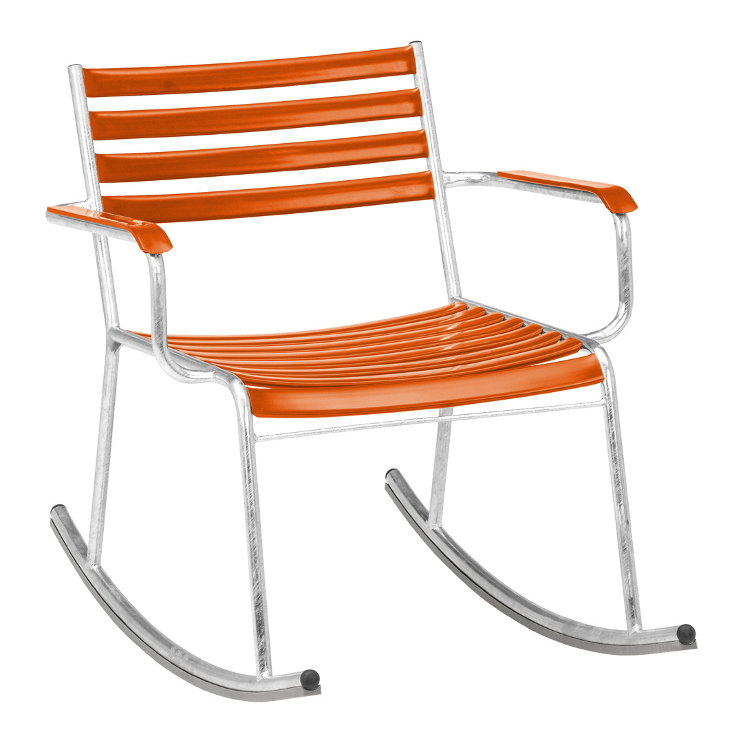 fauteuil à bascule de jardin BAETTIG
