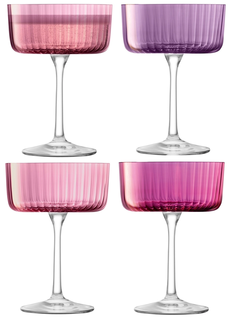 set de verres à champagne Gems