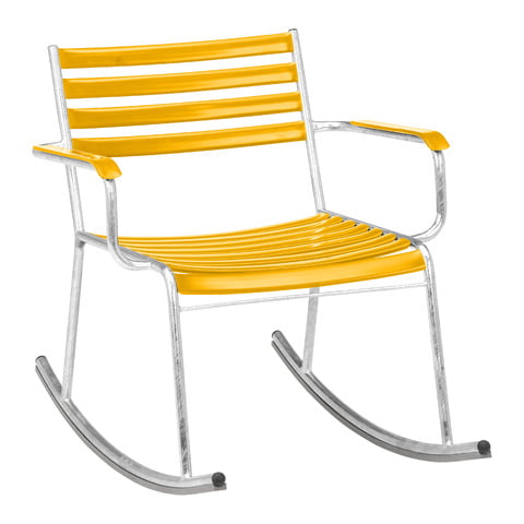 fauteuil à bascule de jardin BAETTIG