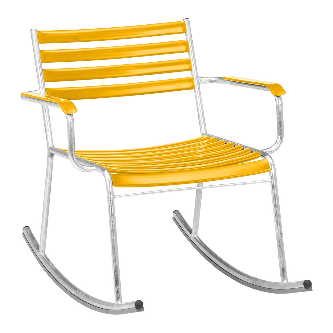fauteuil à bascule de jardin BAETTIG