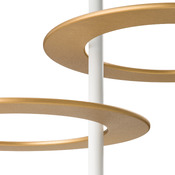 lampada a sospensione Hula Hoop