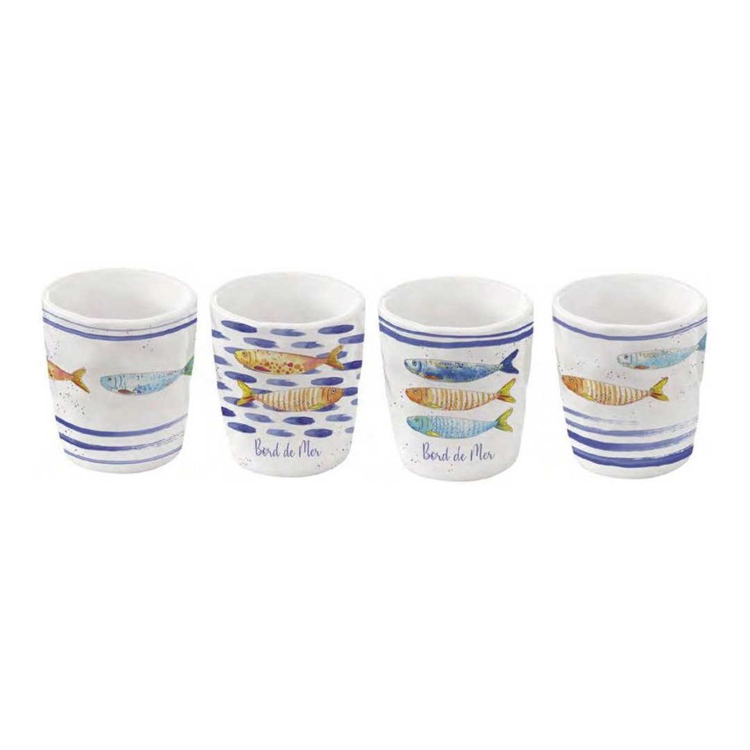 set tazze da caffè Bord de Mer