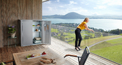 Gartenschrank Romeo M High