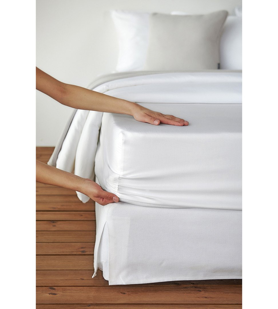 Fixleintuch Uni Satin 100