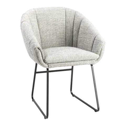 chaise à accoudoirs LUNA