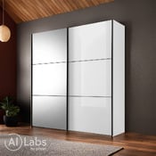 armoire à portes coulissantes Primo-Glas