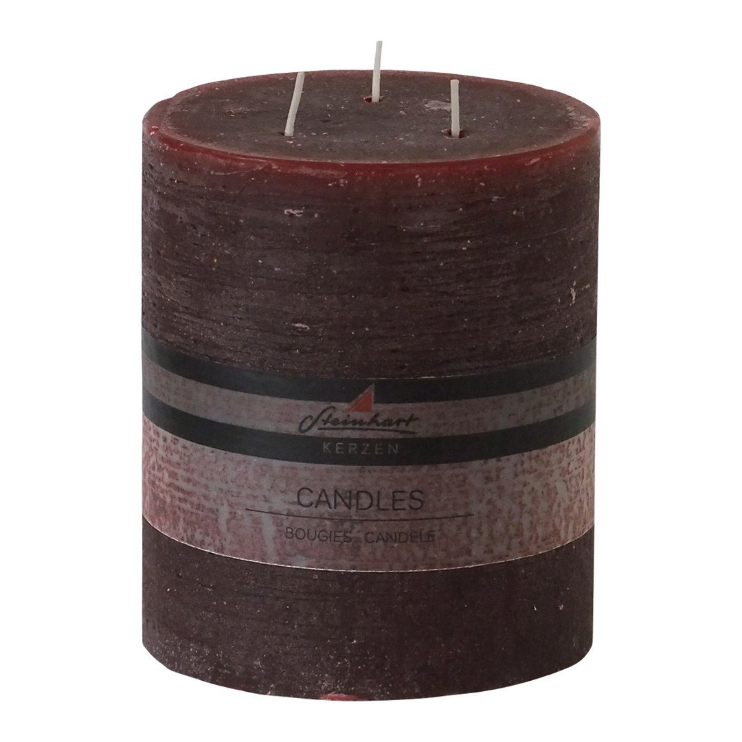 candela cilindrica Rustic