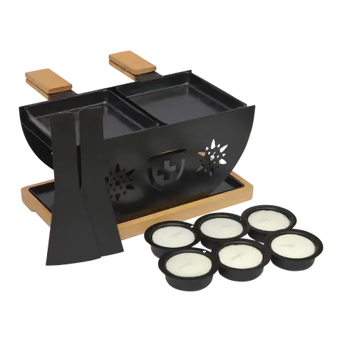 Raclette-Set Flower