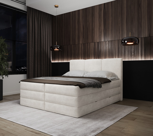 lit boxspring Castel K