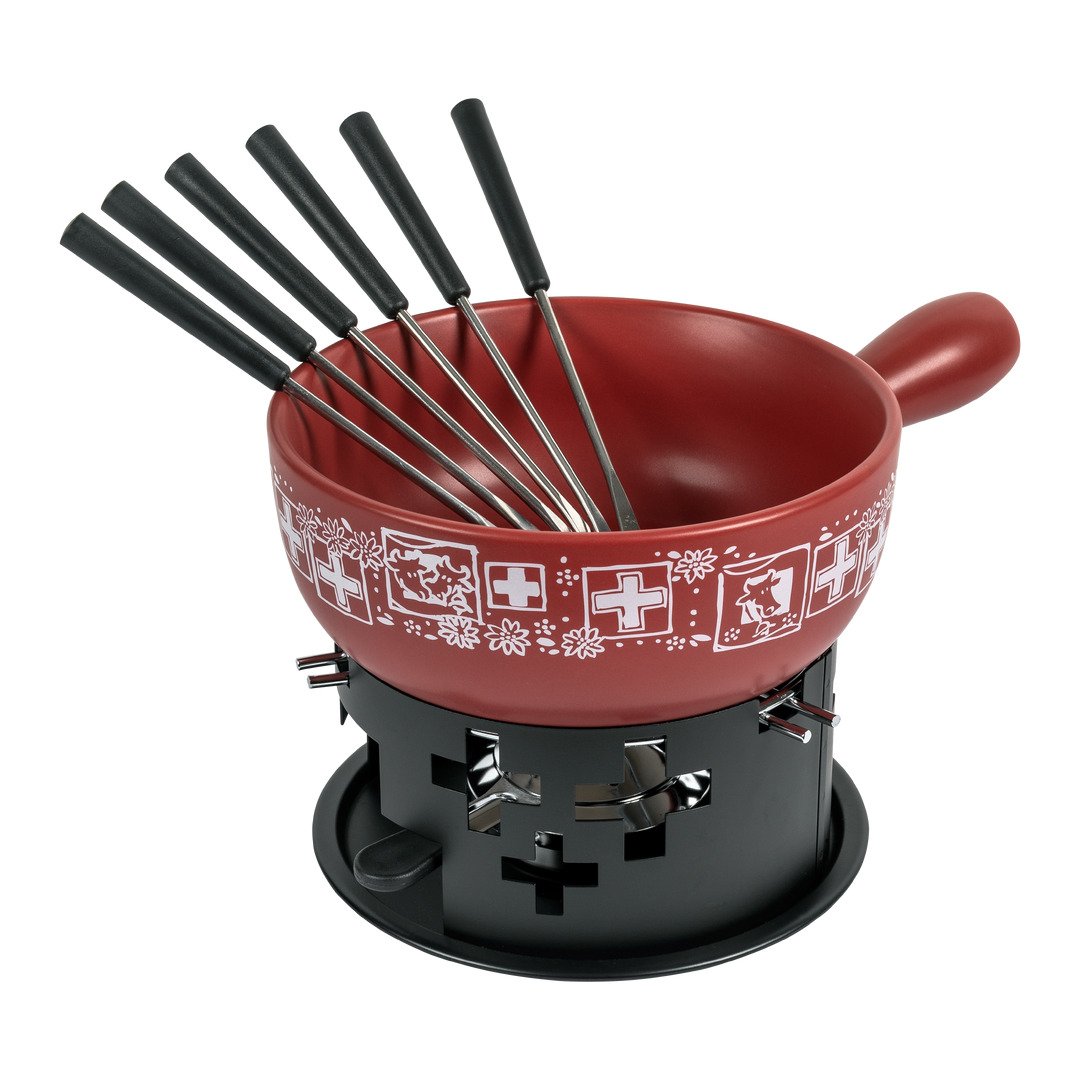 set à fondue SUISSE