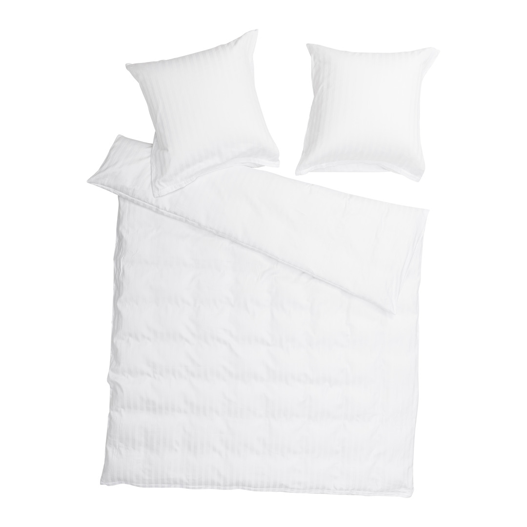 taie d’oreiller Jacquard-Streifen