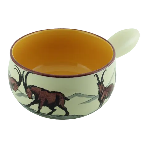 Fondue Caquelon Steinbock