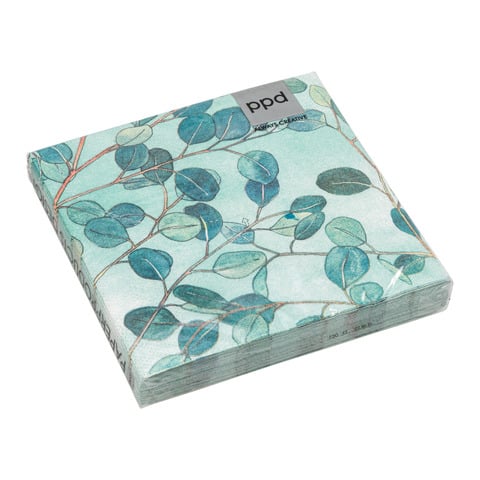 serviettes en papier Eucalyptus