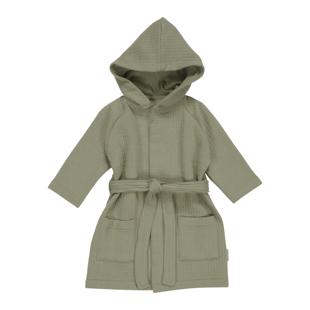 peignoir à capuche Little Tex