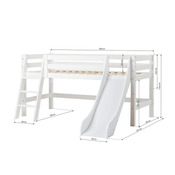 Halbhochbett Einlegerahmen HS-Luxury