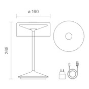 Outdoor lampe de table Led Numotion