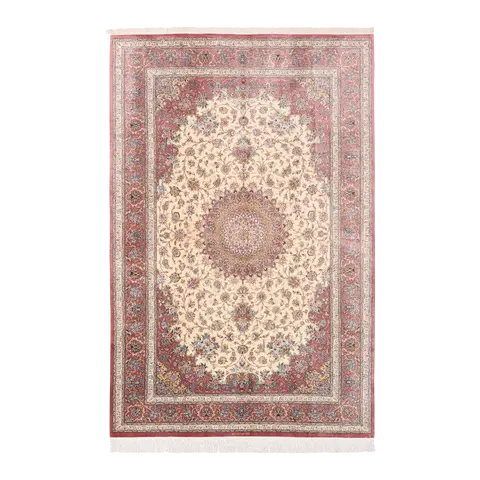 tapis persan Ghom Seide