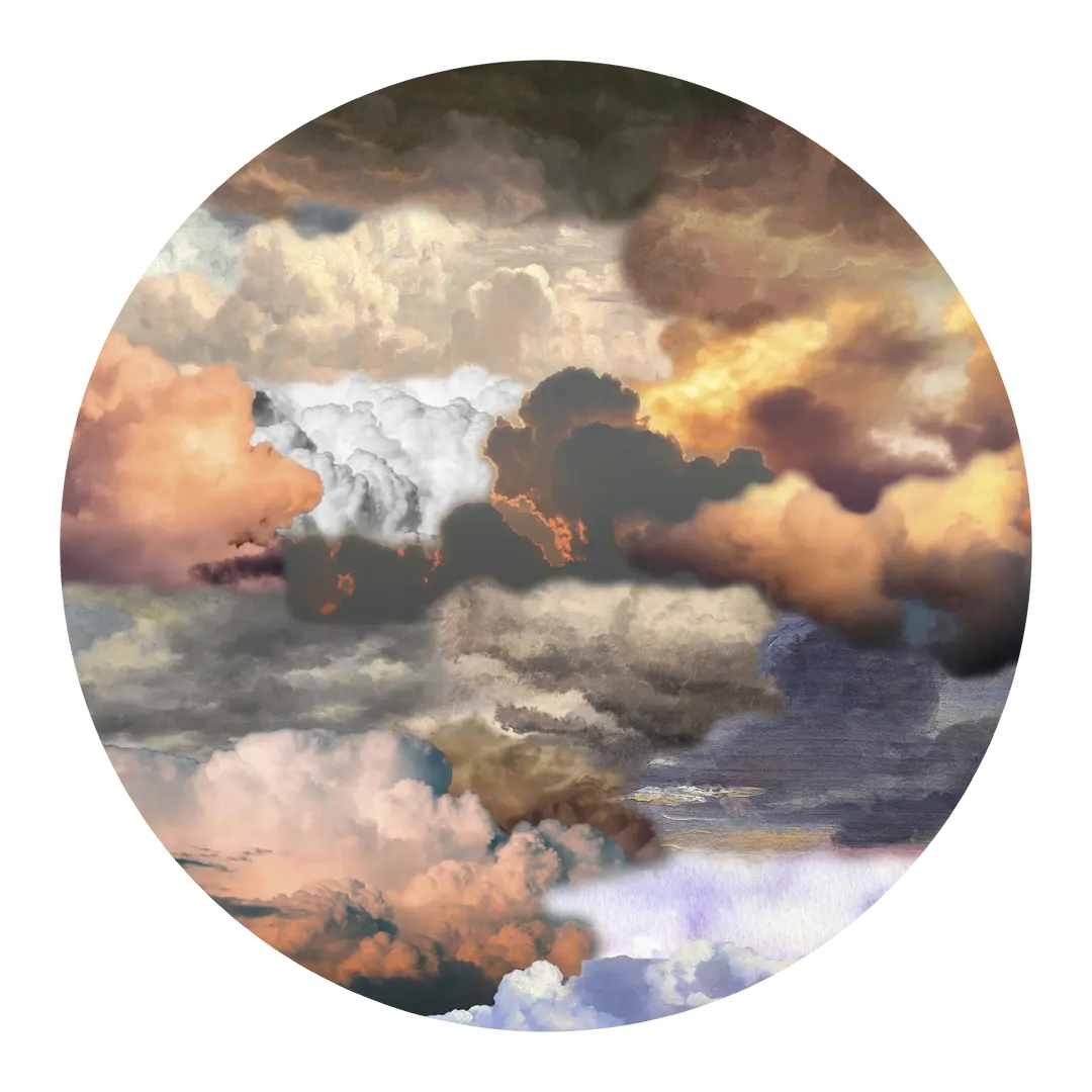 Wollteppich Walking On Clouds Dusk