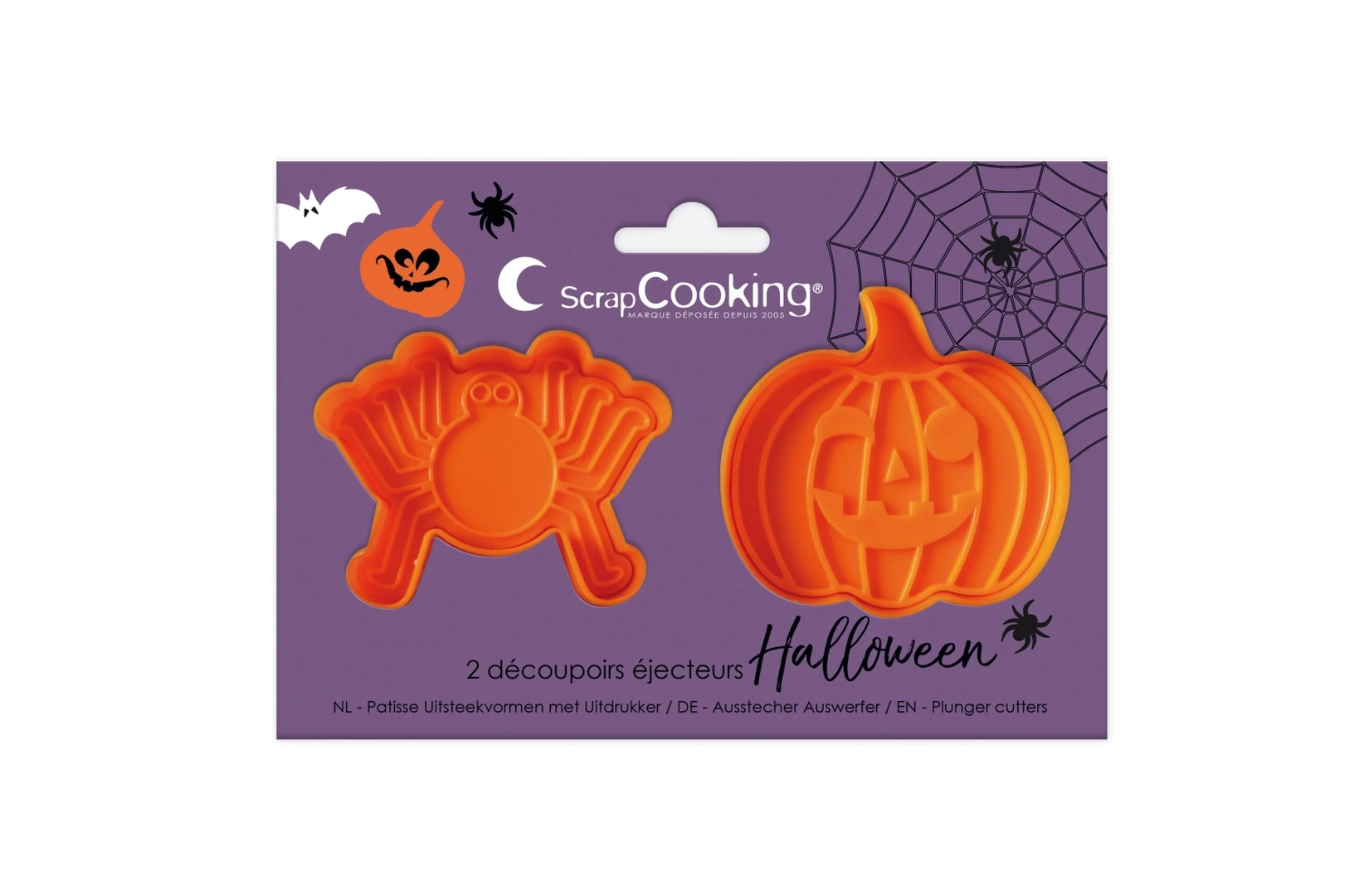 set di formine tagliapasta Cookies