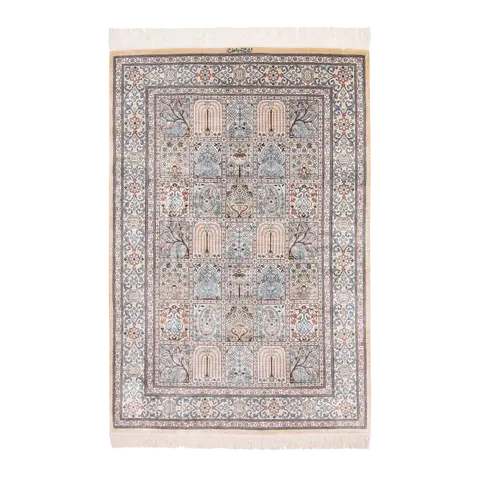tapis persan Ghom Seide