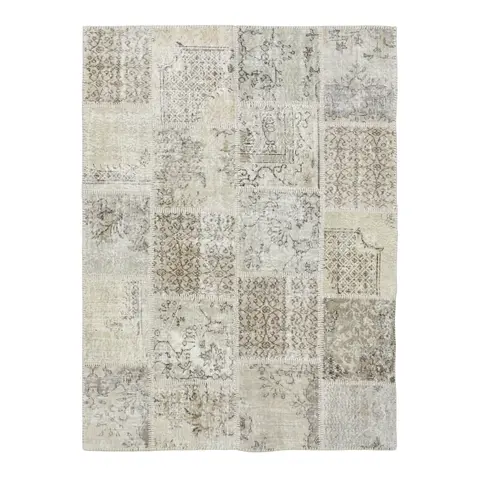 moderner Orientteppich Vintage Patchwork