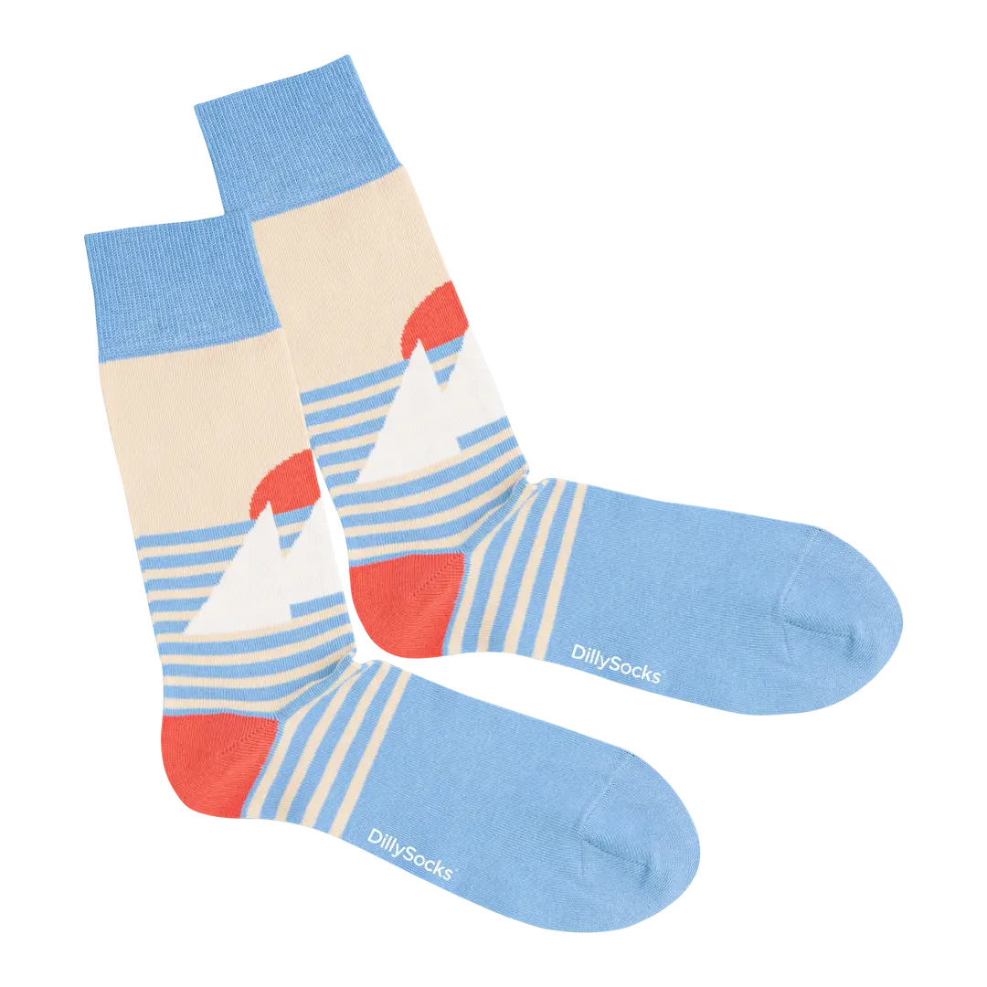 chaussettes Abstract Sailing