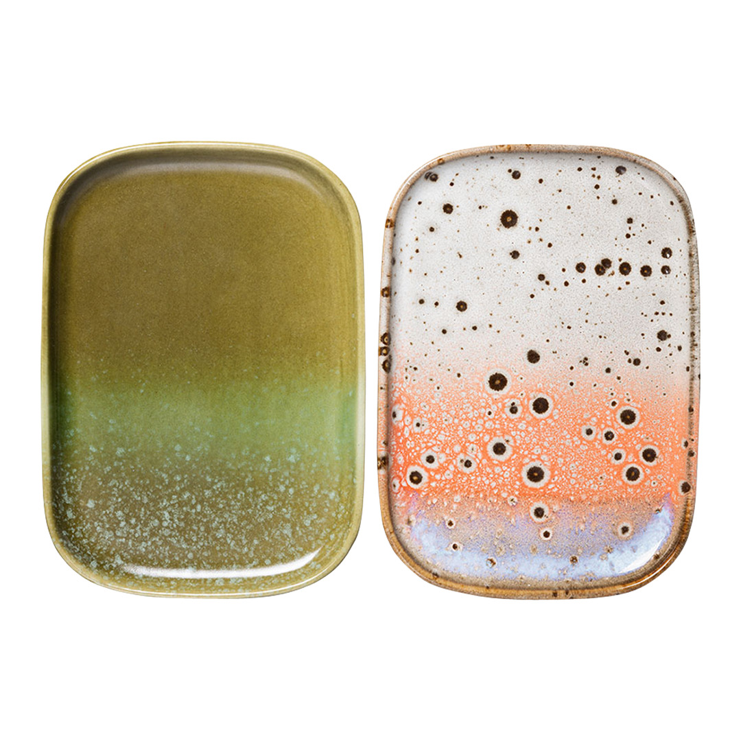 set di piatti 70'S