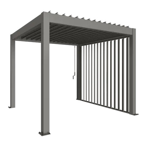 Lamellenseitenwand GR. 3x3
