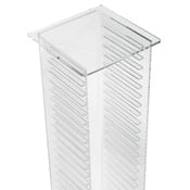 scaffale porta-cd/dvd PLEXI
