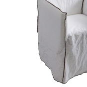 chaise à accoudoirs GHOST