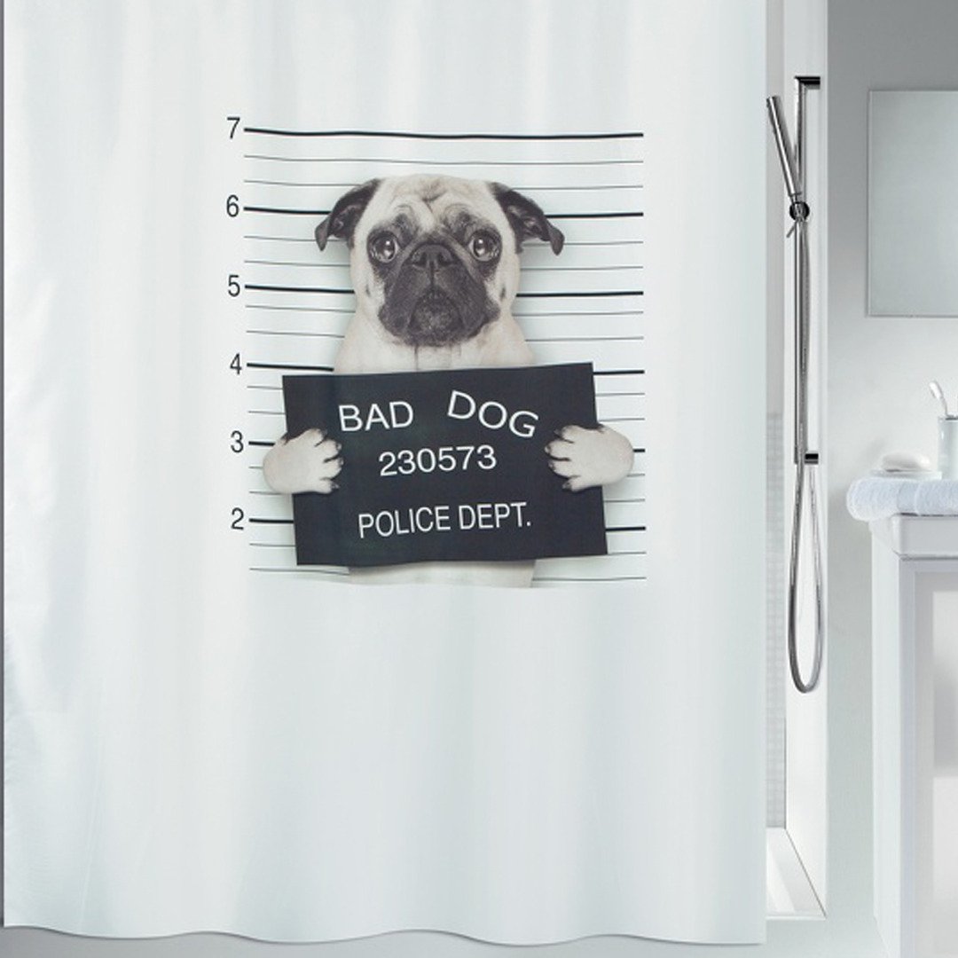 rideau de douche Bad Dog