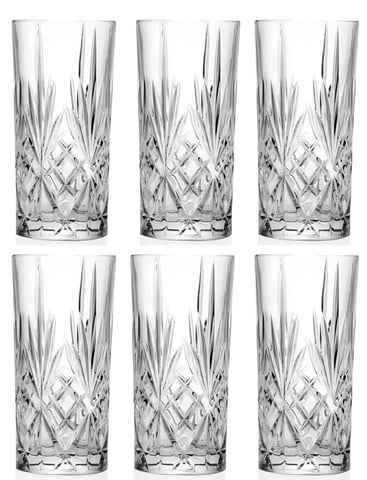 set di bicchieri long drink Melodia
