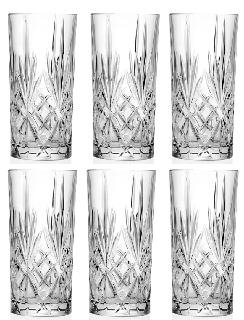 set di bicchieri long drink Melodia