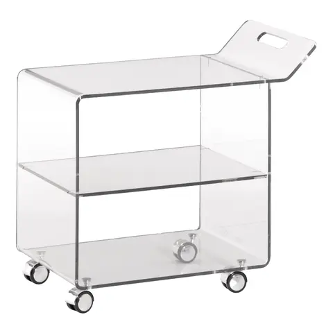 Servierwagen Plexi