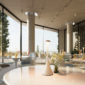 Outdoor lampe de table Nudrop