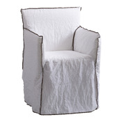 chaise à accoudoirs GHOST