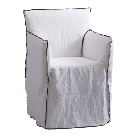 chaise à accoudoirs GHOST