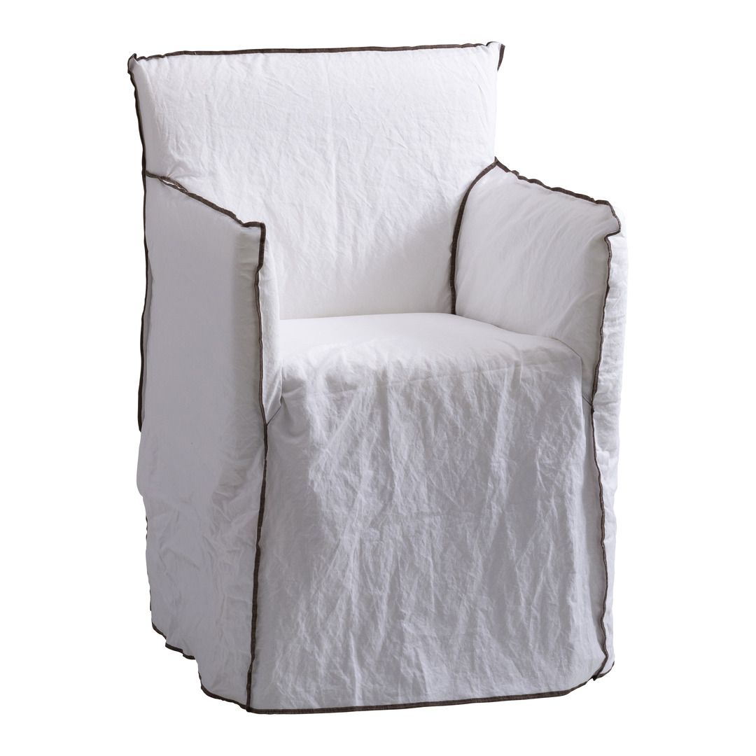 chaise à accoudoirs GHOST