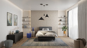 lit boxspring ODIN