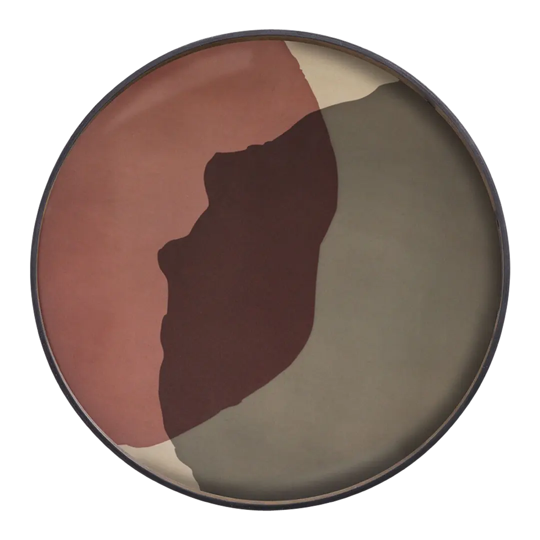 Serviertablett Dots