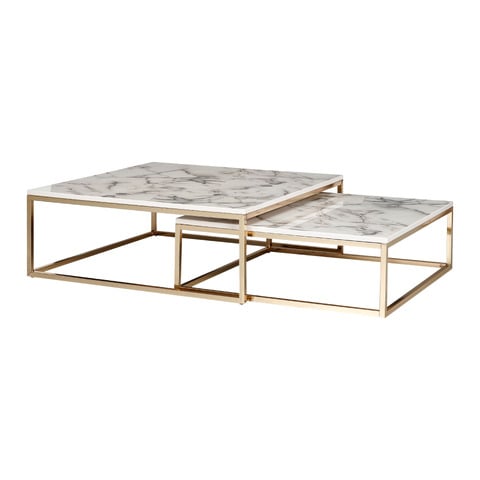 Table gigogne 2 pieces Marmor
