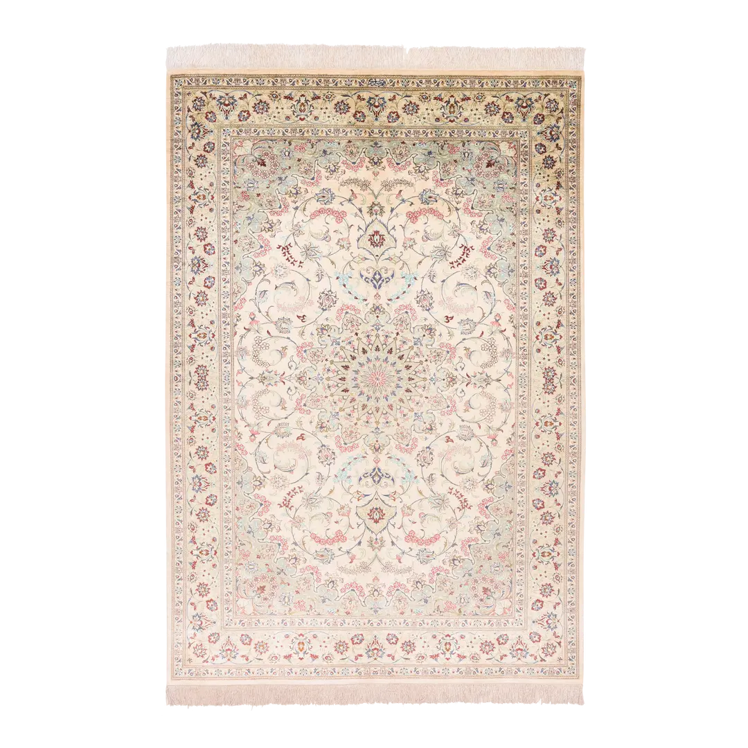 tapis persan Ghom Seide