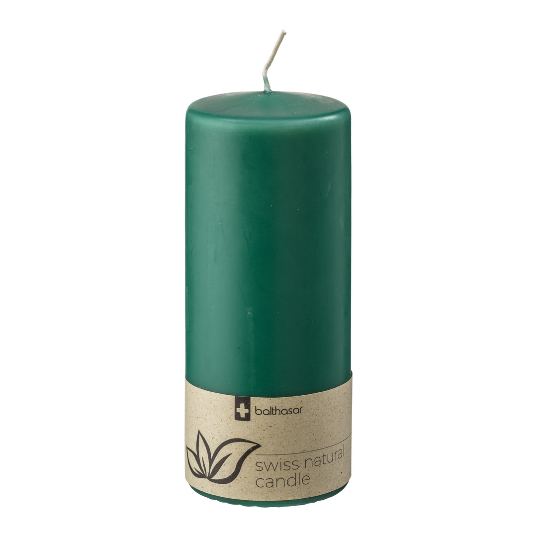 candela cilindrica Swiss Natural